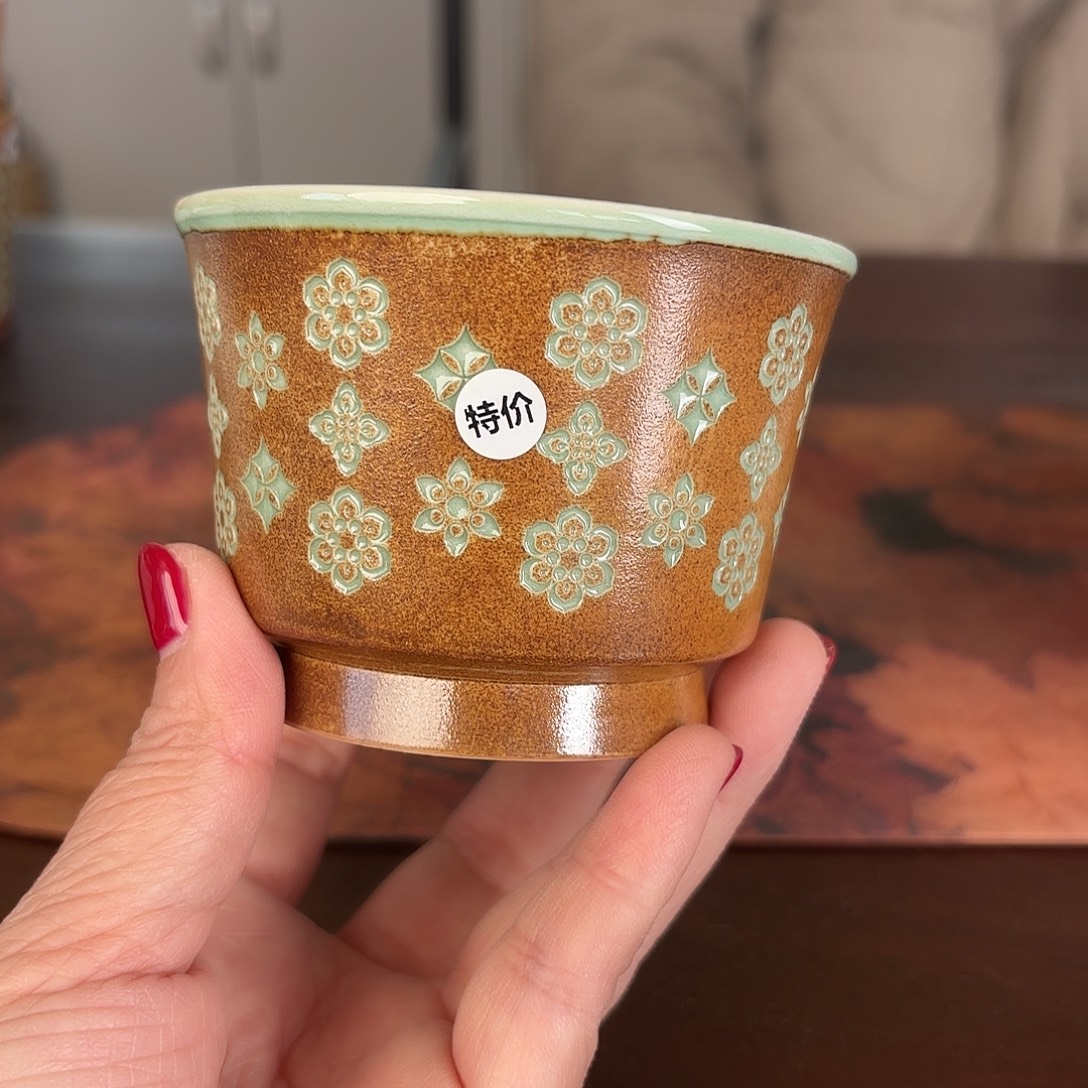 龙泉云间青瓷小米茶器