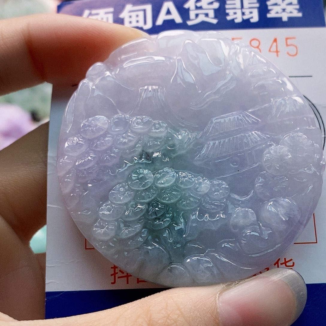 吊坠(不含链)未镶嵌翡翠