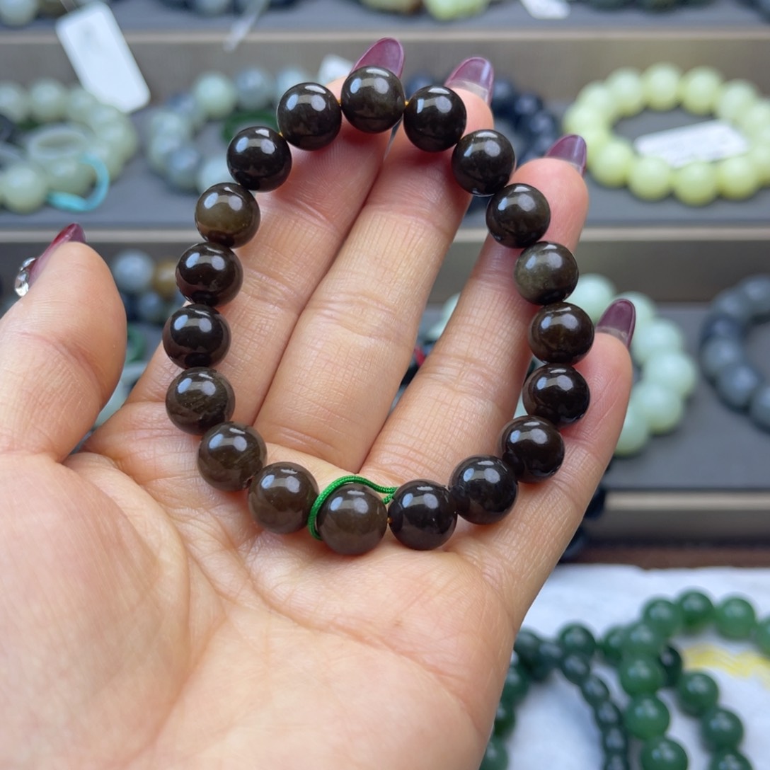 和田玉手链未镶嵌