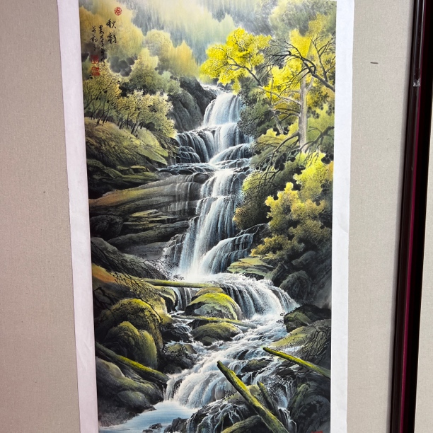 李文军老师四尺山水原作