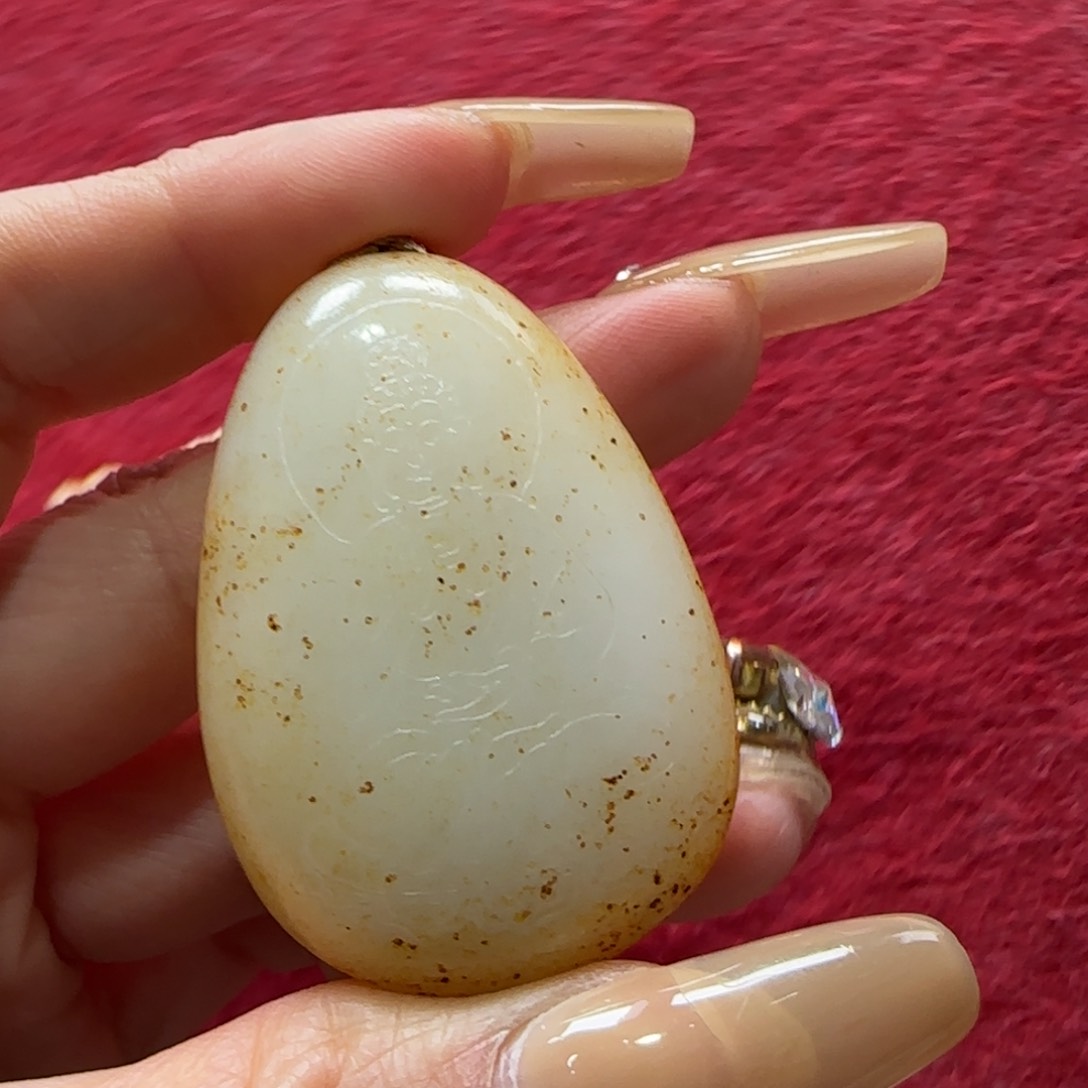 和田玉挂件未镶嵌