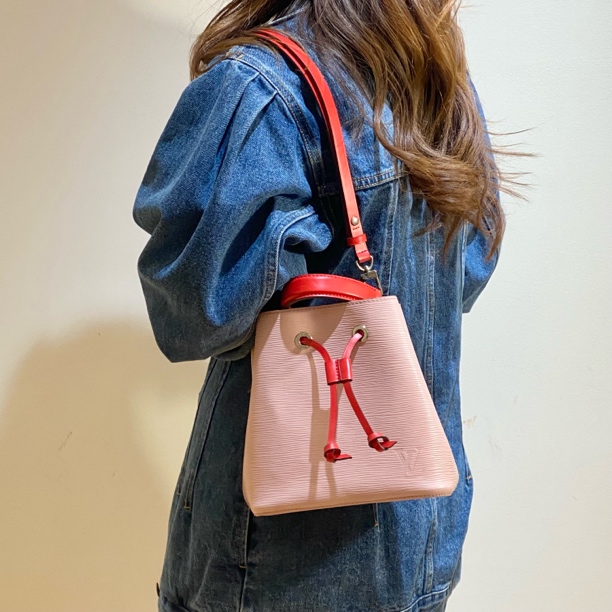 95新 LouisVuitton/路易威登 御古屋/87958/noebb波纹水桶包19年