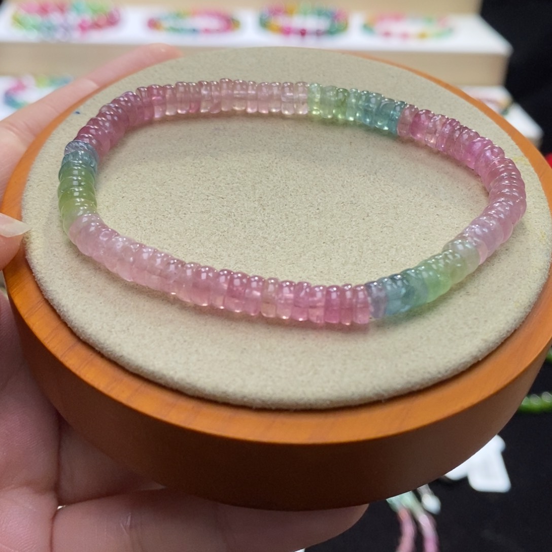 【闪购商品】碧玺手串未镶嵌两天看货期