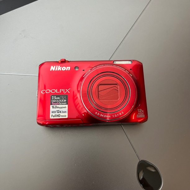 95新 Nikon/尼康 S6400 1600万像素 高像素 红色