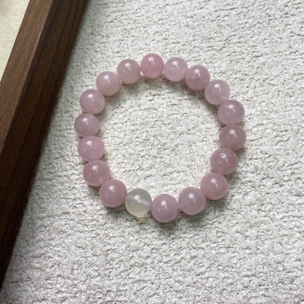 粉水晶卡10手链设计定制多样性发其一YD1122