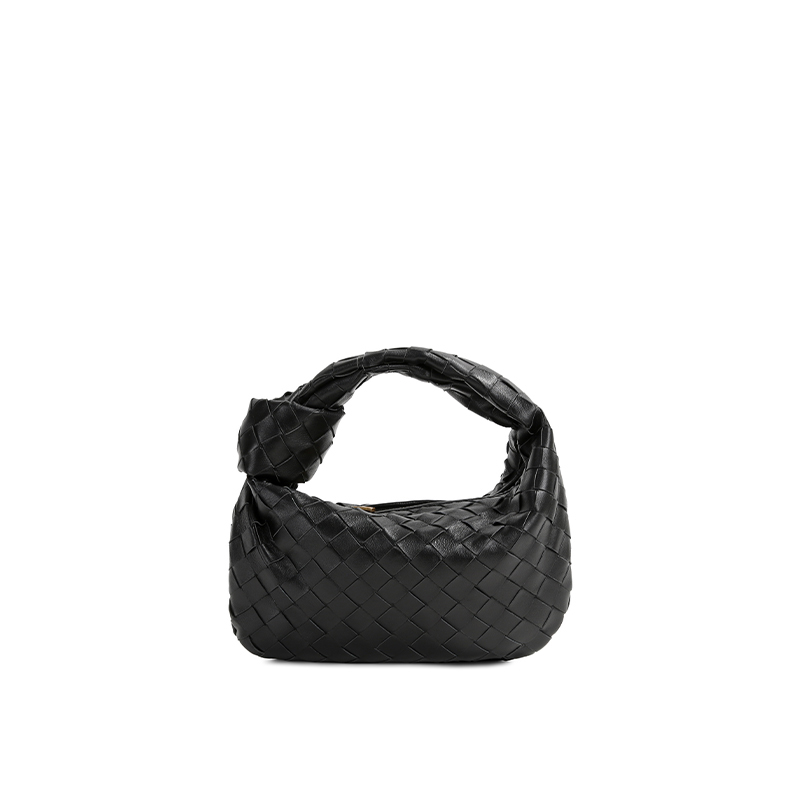 手工羊皮编织手腕包  8366小号