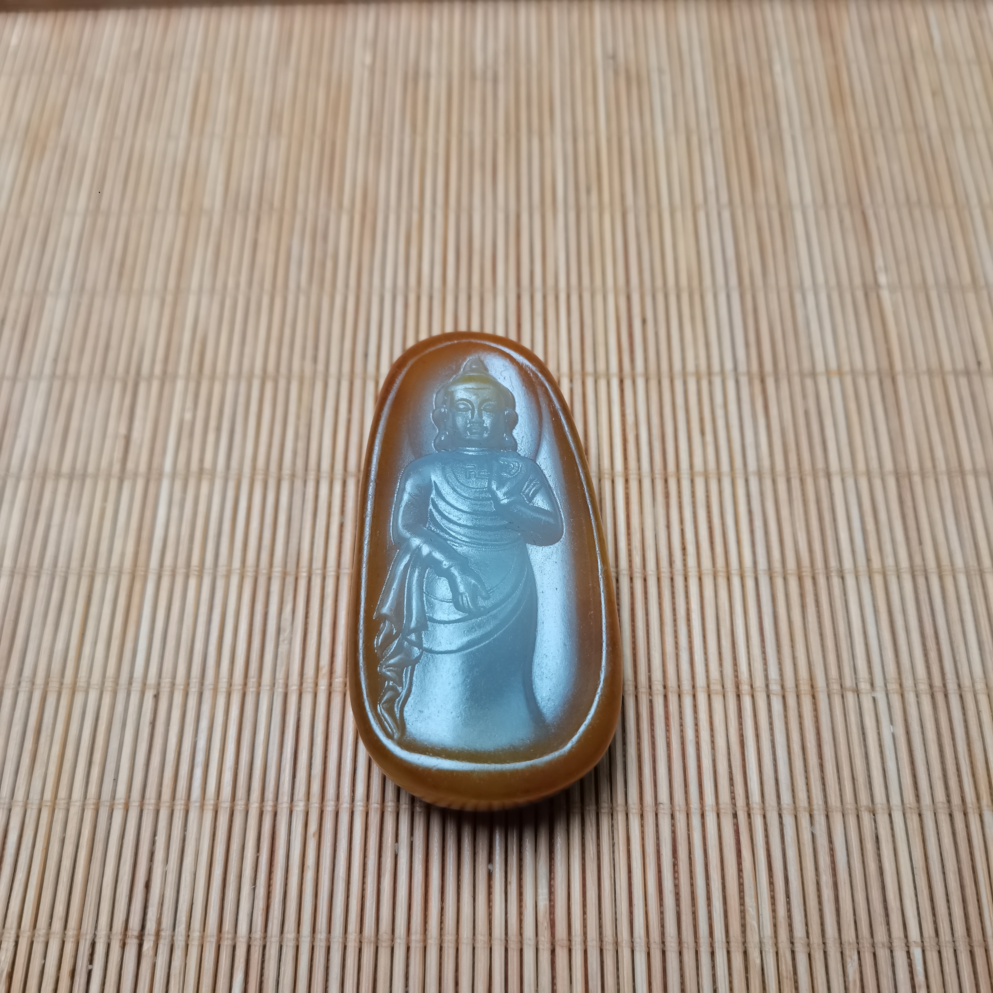 新疆和田玉大日如来70克