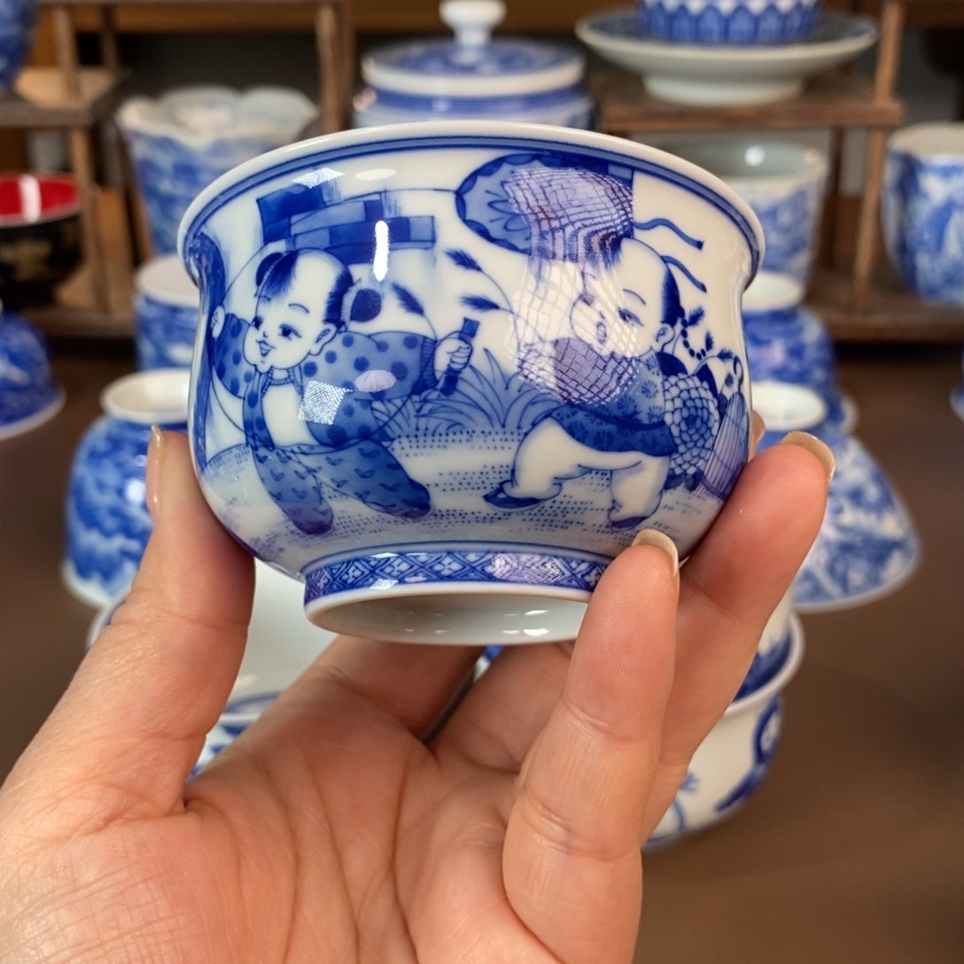 景德镇陶瓷手工手绘