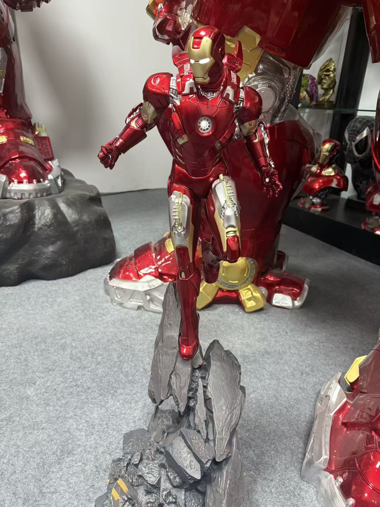 摆件 漫威系列1/4mk7全身像 GK树脂手办雕像 高度74cm