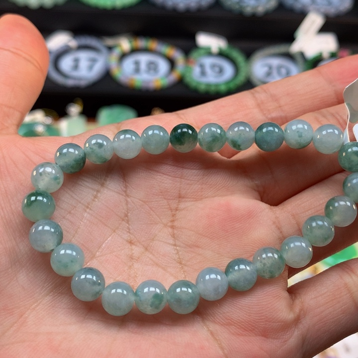 翡翠手链未镶嵌翡翠6.8
