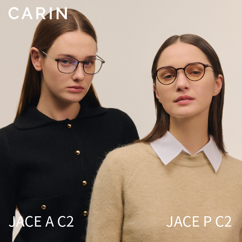 韩国直邮CARIN超轻眼镜框JACE A P明星同款可配高度数板材高颜值