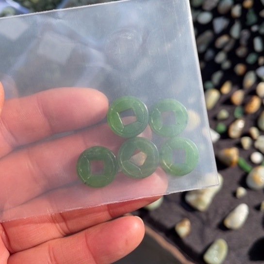 和田玉套链未镶嵌