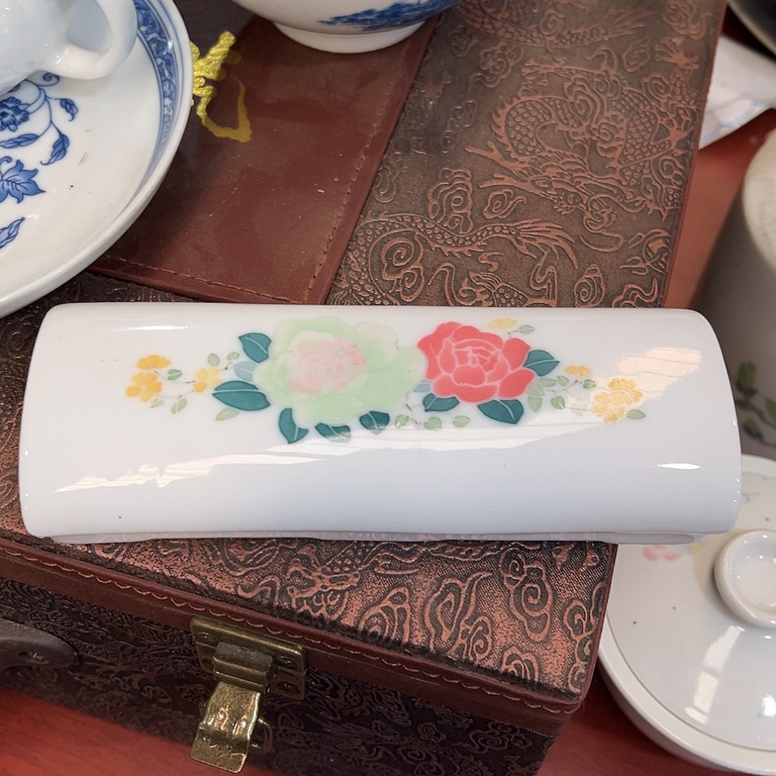 醴陵瓷直播供货基地手绘16厘米