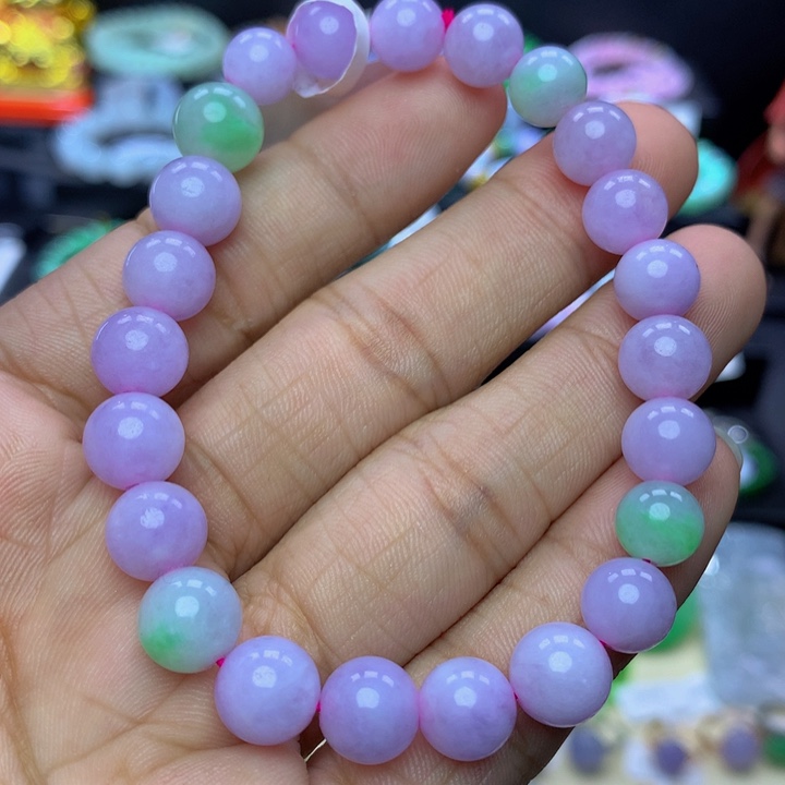 未镶嵌翡翠手链翡翠 9+