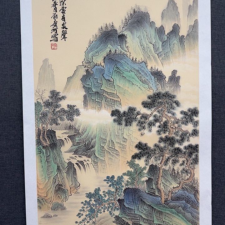 国画书画作品在世界美术