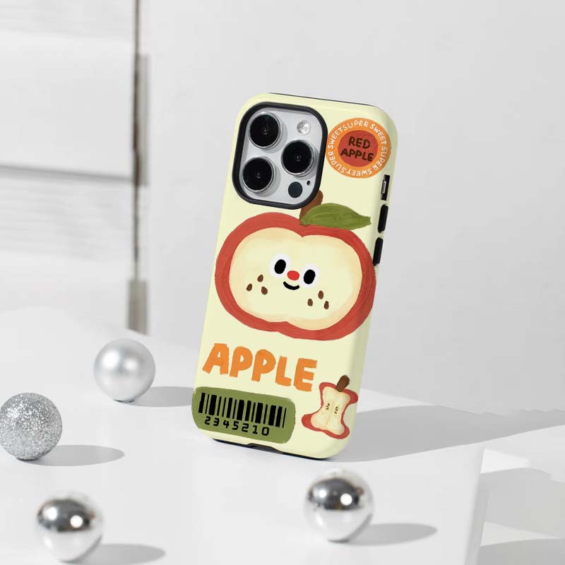 小众一半苹果圆边二合一磨砂iPhone16proma手机壳适用苹果15p女款