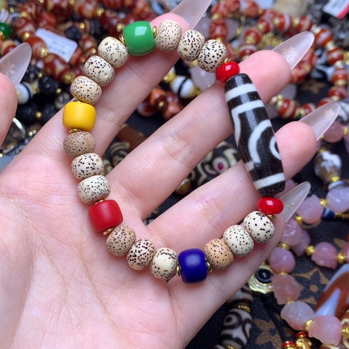 玛瑙/玉髓未镶嵌发一条