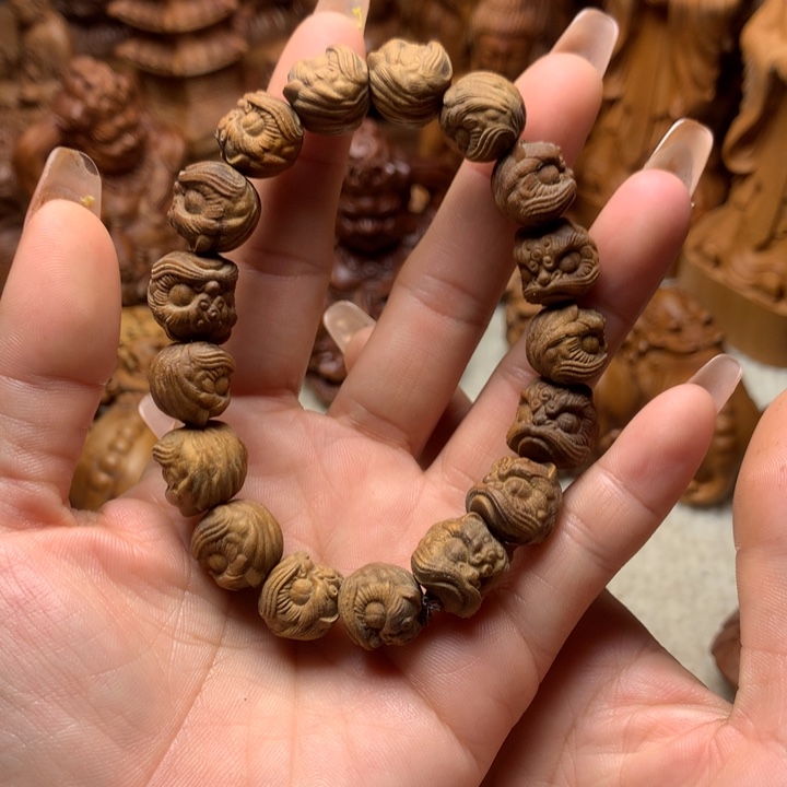 檀香木其他老山檀香手把件