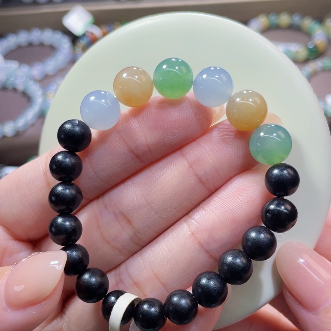 未镶嵌手链翡翠卡10