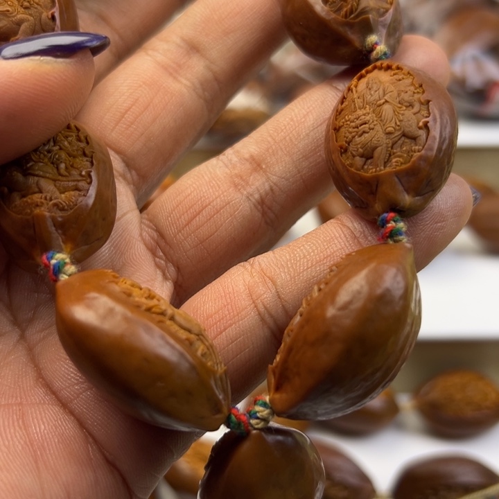 橄榄核手串/手链2.2瑞兽八仙