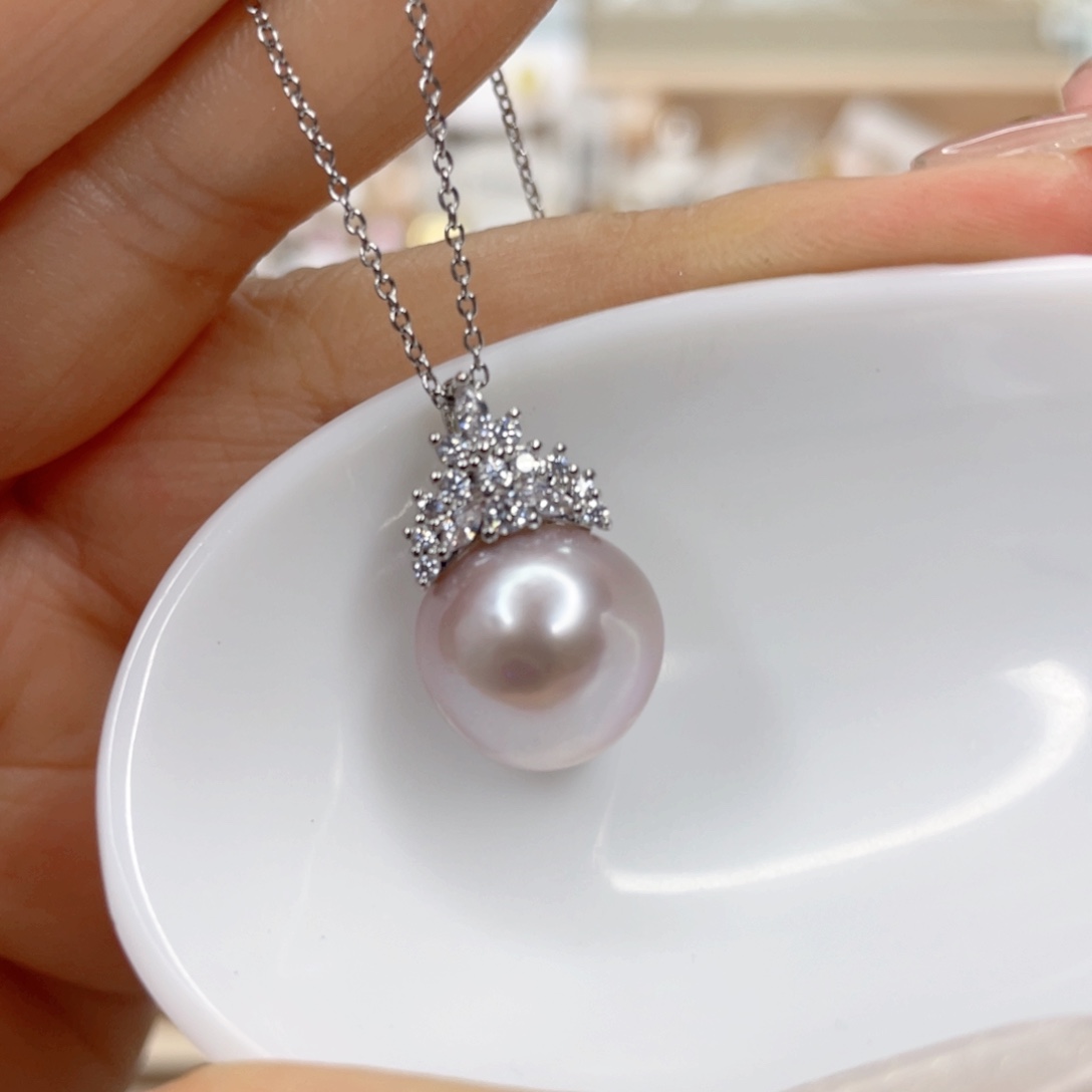 淡水珍珠未镶嵌吊坠(赠链)