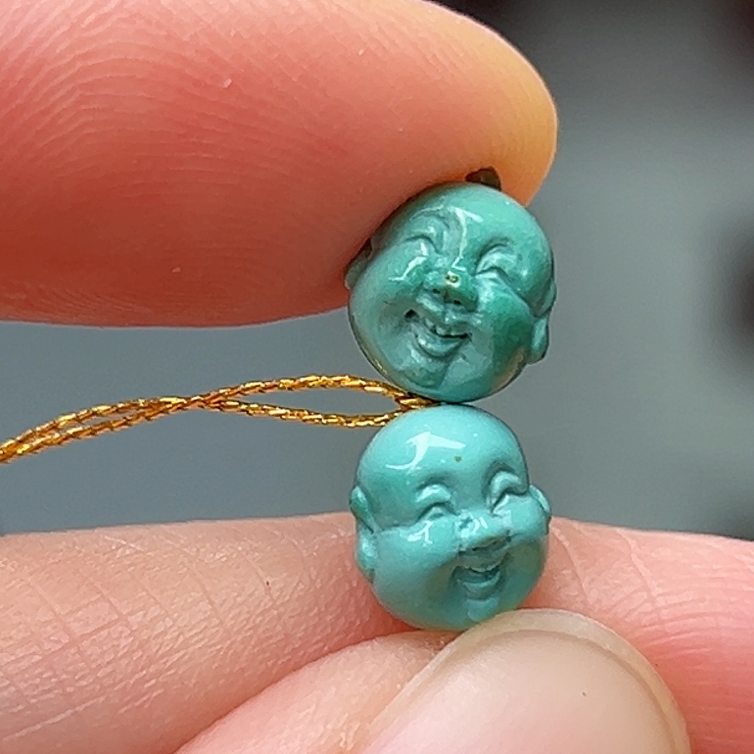 绿松石珠宝奇石未镶嵌