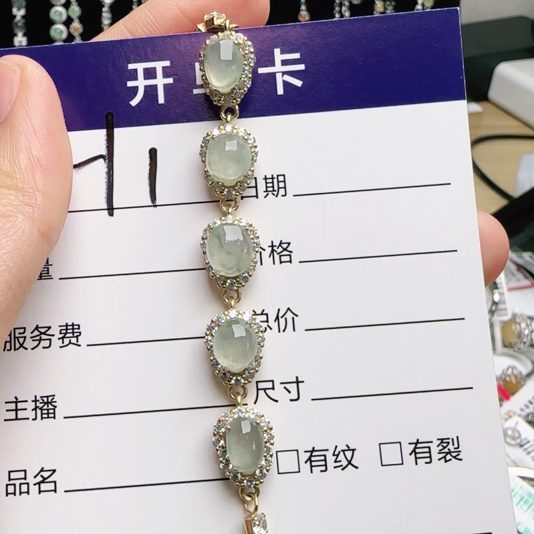 银S925镶嵌戒指翡翠