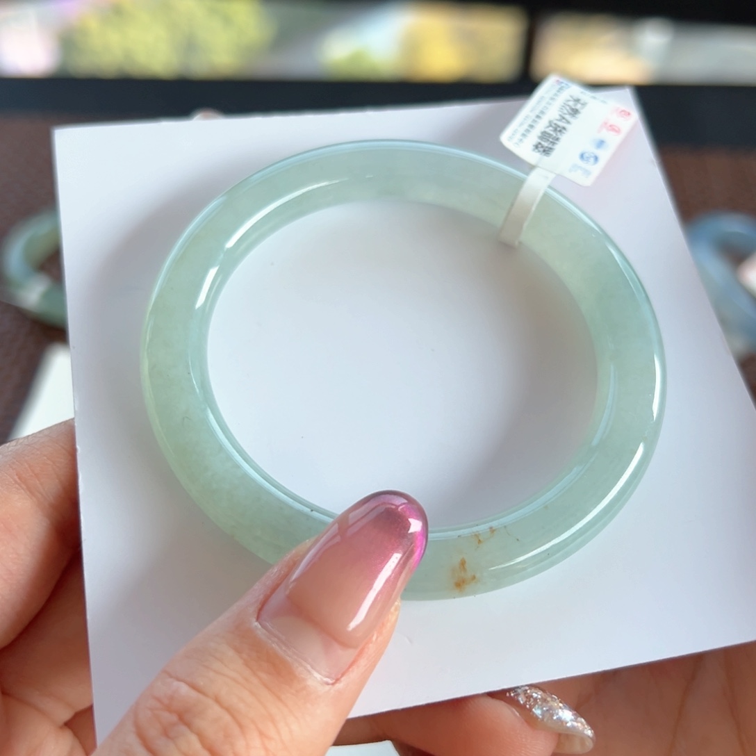 翡翠手镯未镶嵌20号 52.3