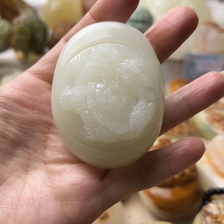 石材古青石不退换龟