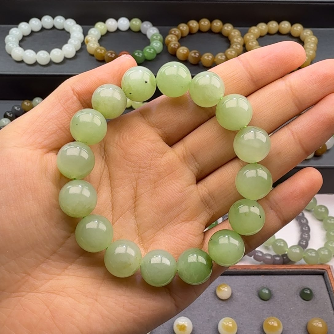 和田玉手串未镶嵌