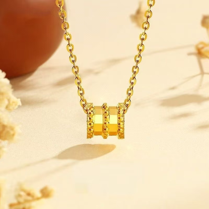 【艳阳专属】高端大气九九九吊坠+配送链子随机发货