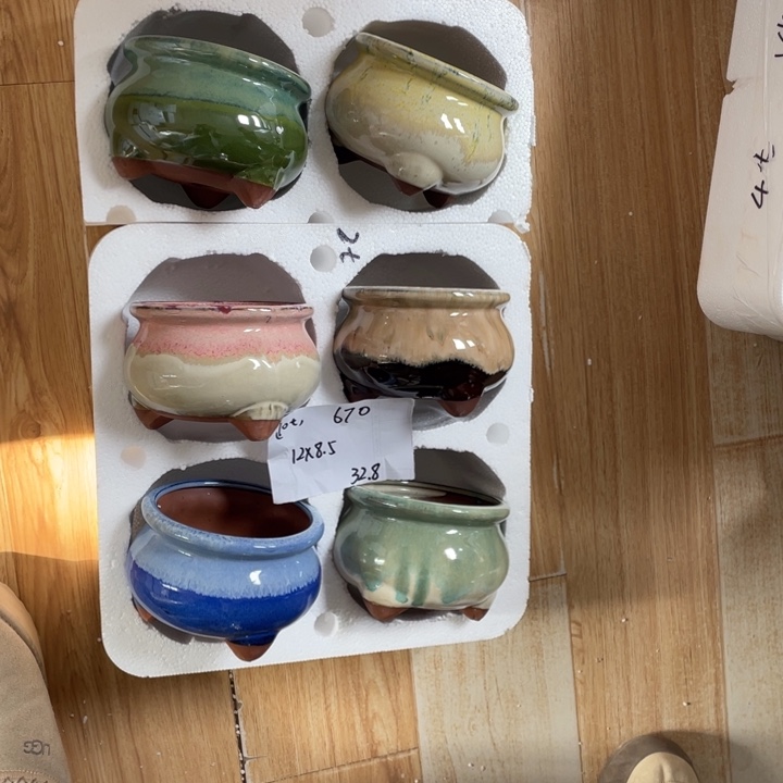 粗陶多肉花盆微瑕670