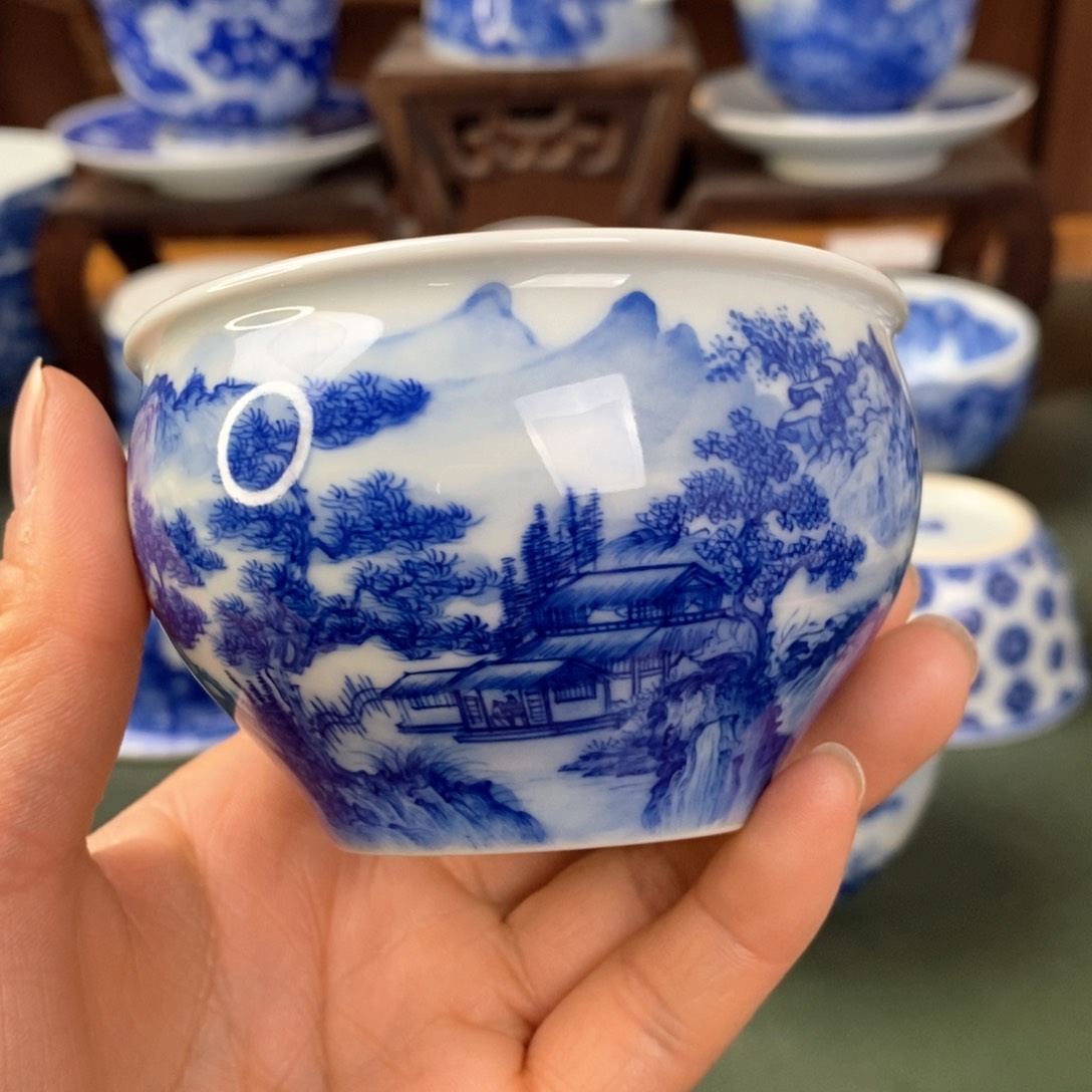 杯景德镇陶瓷手工手绘