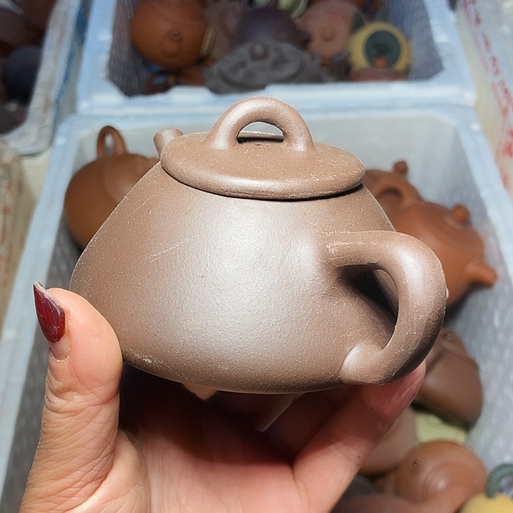 全手工制作宜兴紫砂茶壶