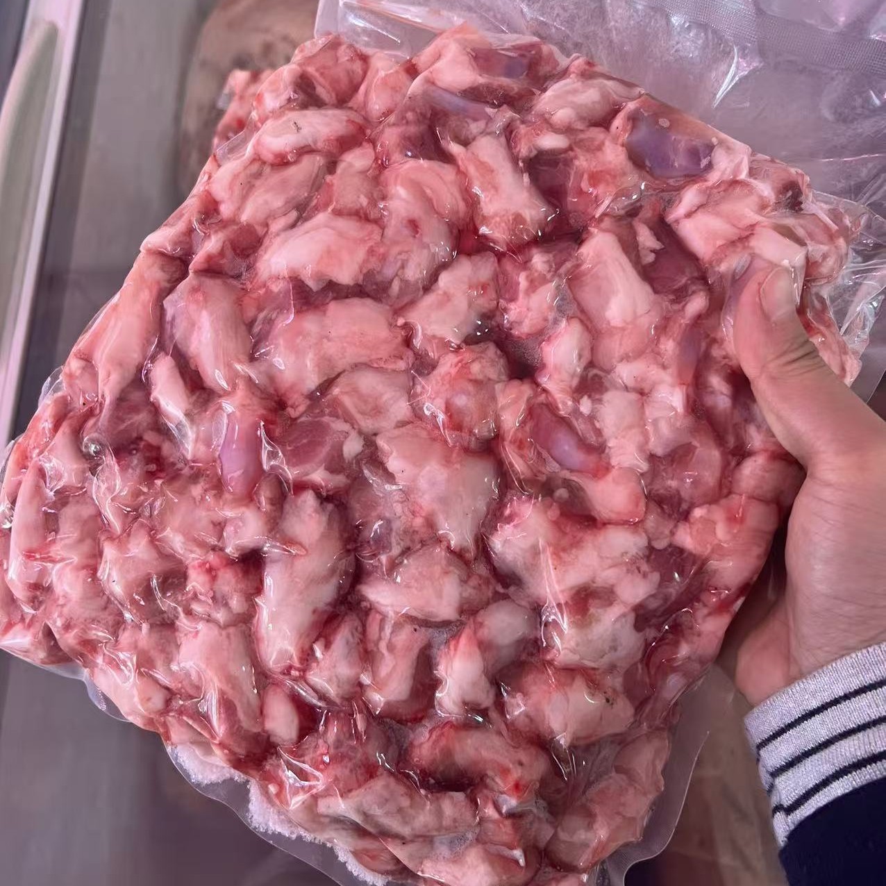 本地羊窝骨 带小筋 懂得来 5元一斤 10起