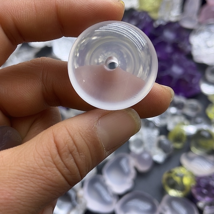 水晶摆件未镶嵌吊坠