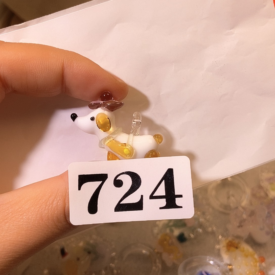 琉璃手工艺品724狗狗