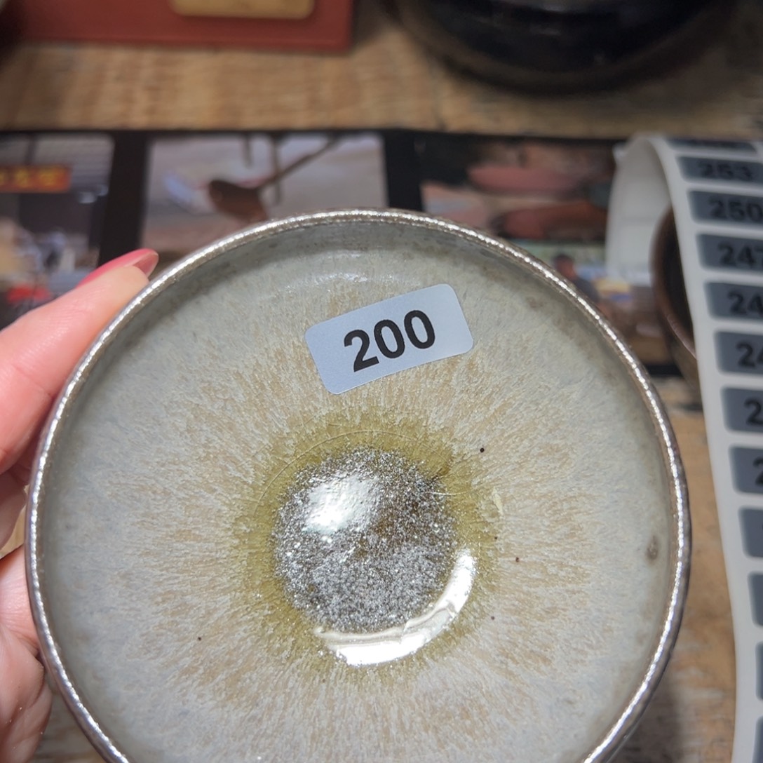 茶盏全手工原矿原釉建盏