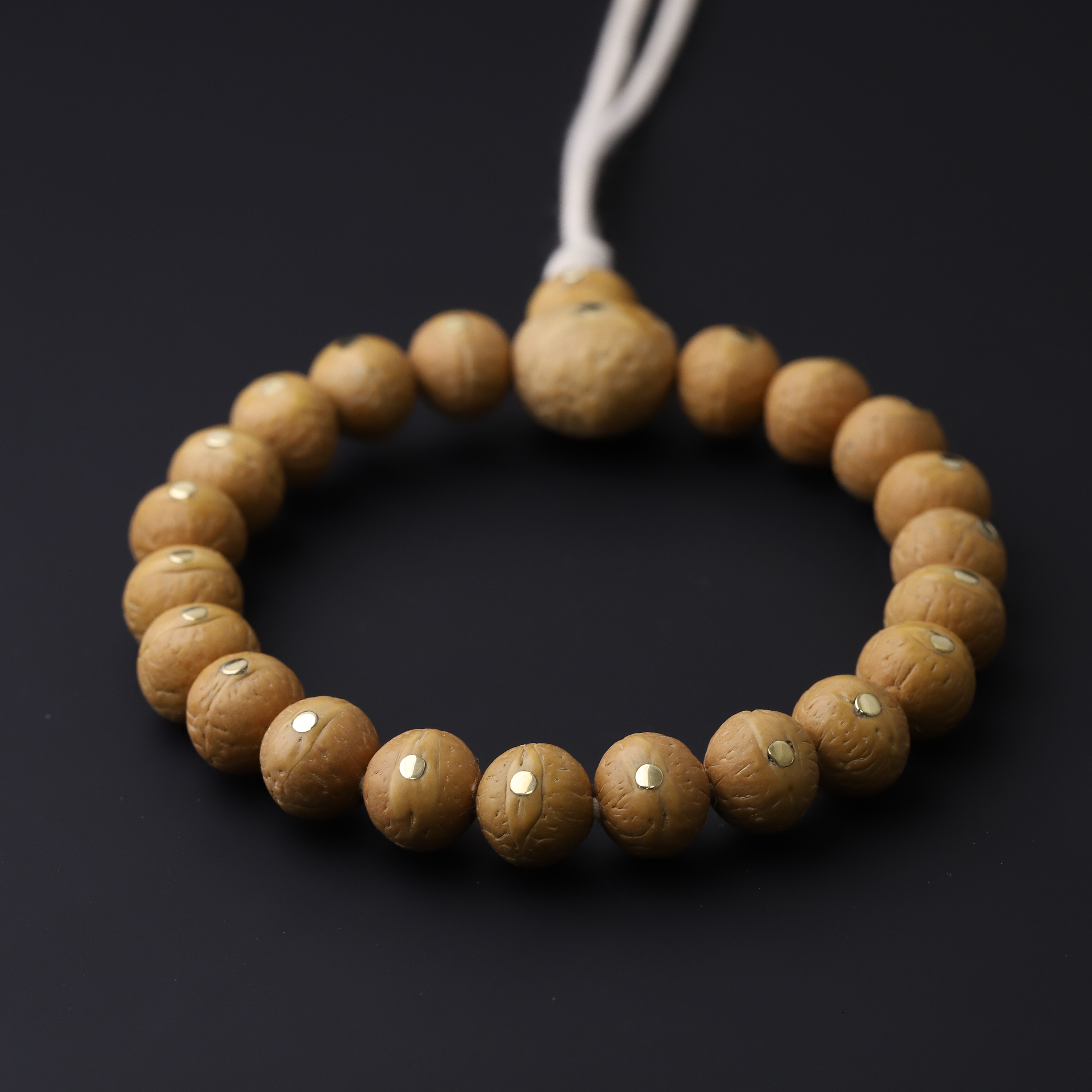 S8448【铜钉凤眼】精配严选铜钉款小凤眼菩提单圈文玩手串