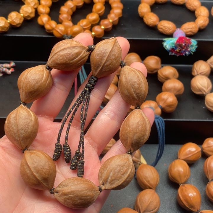 花***花手串/手链橄榄核梅林铁素20.529