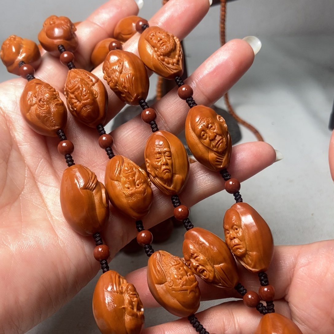 橄榄核手串/手链三疯写实十八罗汉1617
