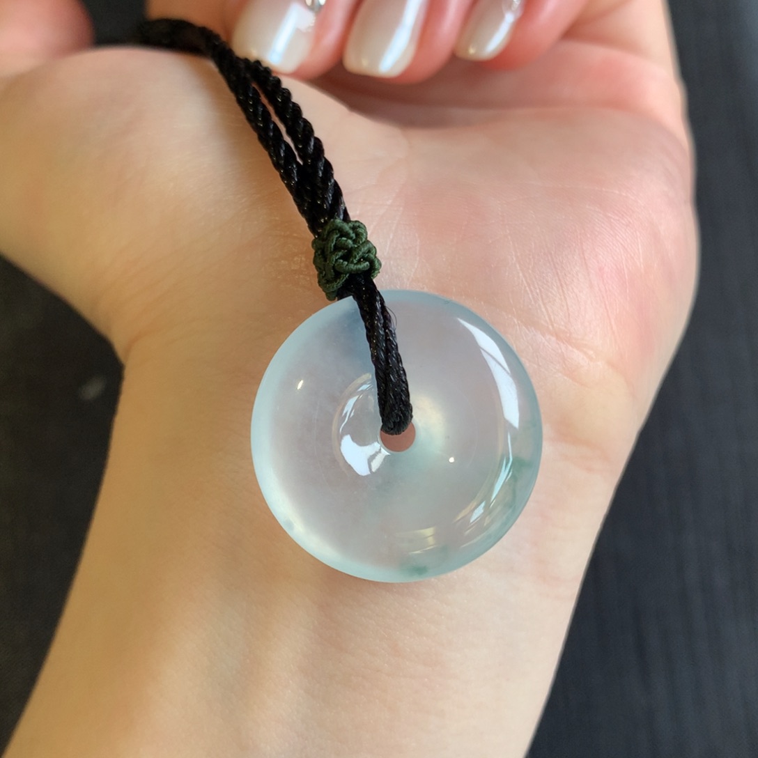 翡翠颈饰未镶嵌天然翡翠