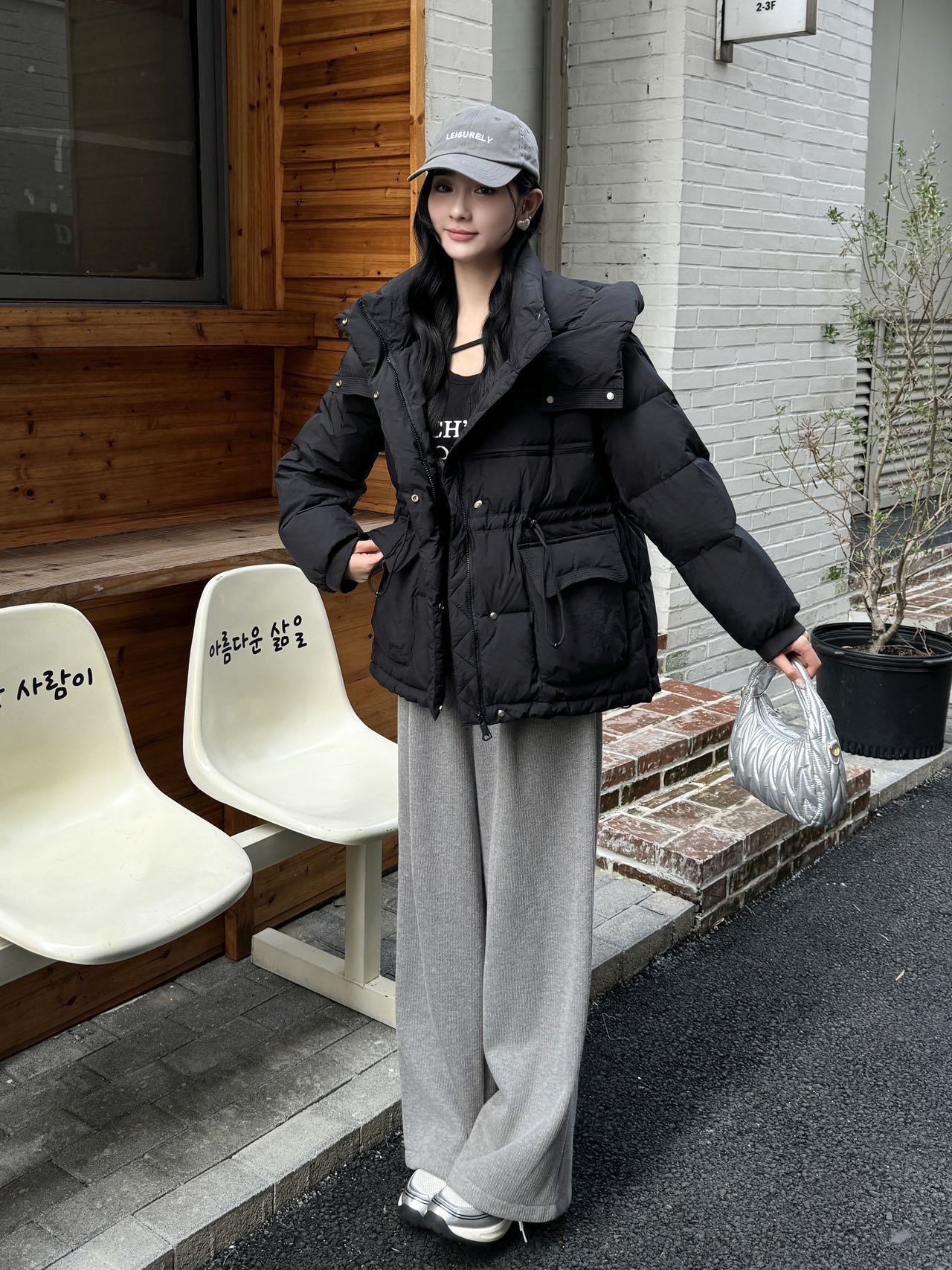 【301-400】萍萍专属2025冬新款休闲百搭时尚连帽保暖