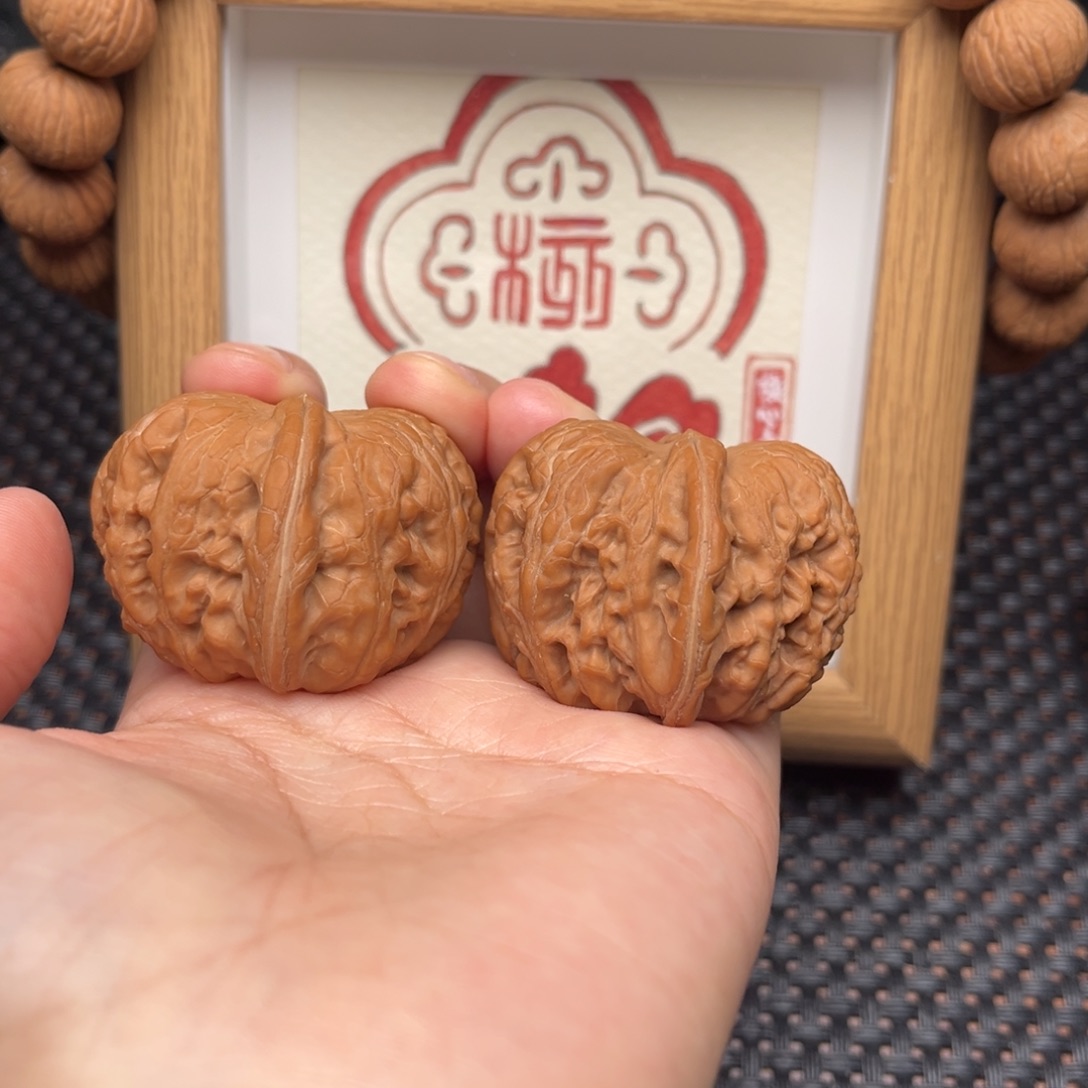 吊坠文玩核桃小*饭元宝40全