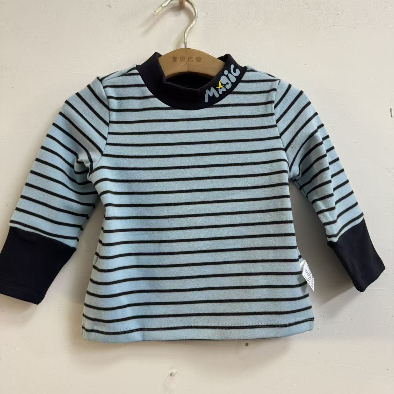 【德绒磨毛】针织长袖T恤儿童94411015