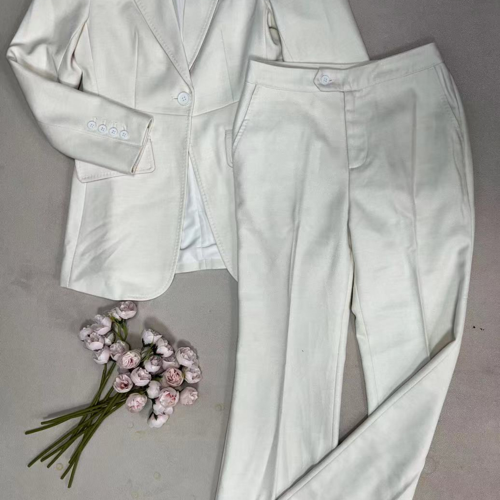 GXO春秋新款轻奢高定时尚西装套装LZ31076