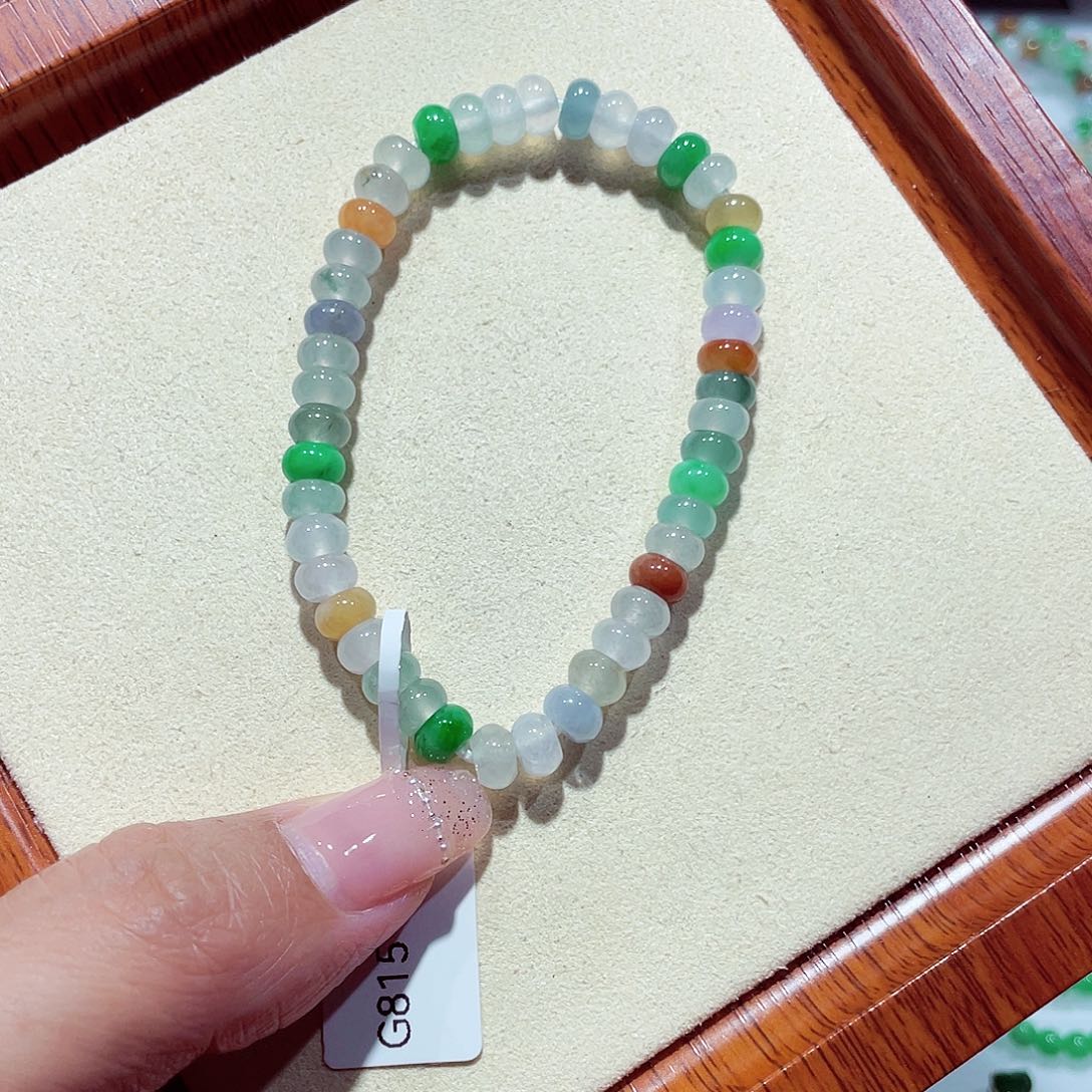 未镶嵌手链翡翠天然缅甸翡翠A货卡6.3