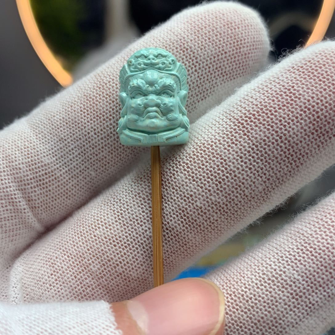 绿松石挂件未镶嵌