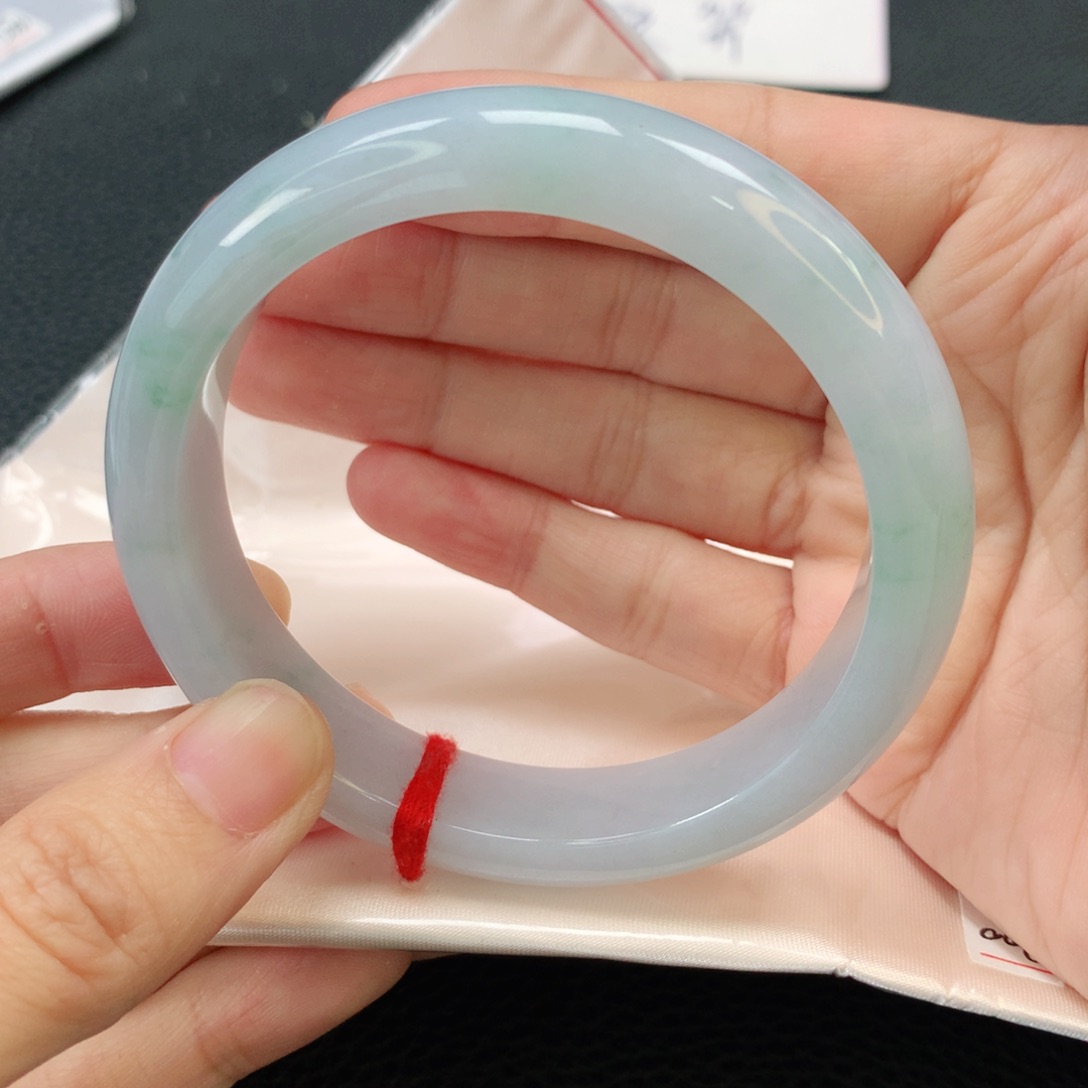 翡翠手镯未镶嵌缅甸58.5