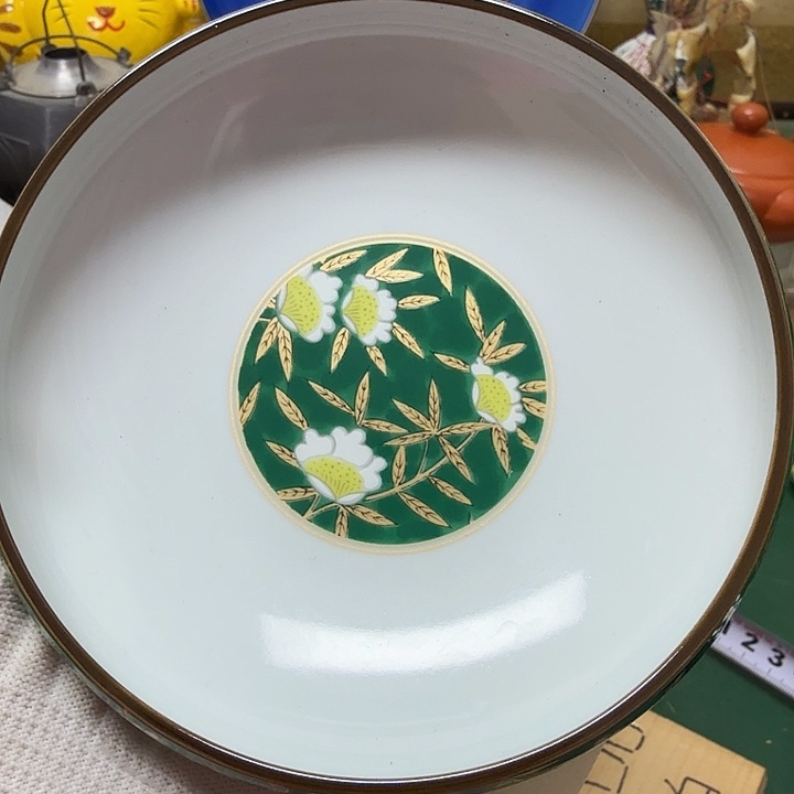 如***屏中古工艺品瓷器默认微瑕